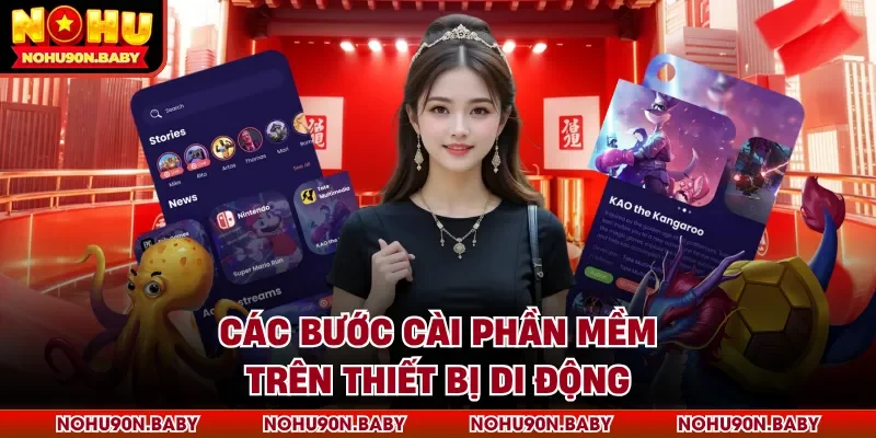 Các bước cài phần mềm trên thiết bị di động